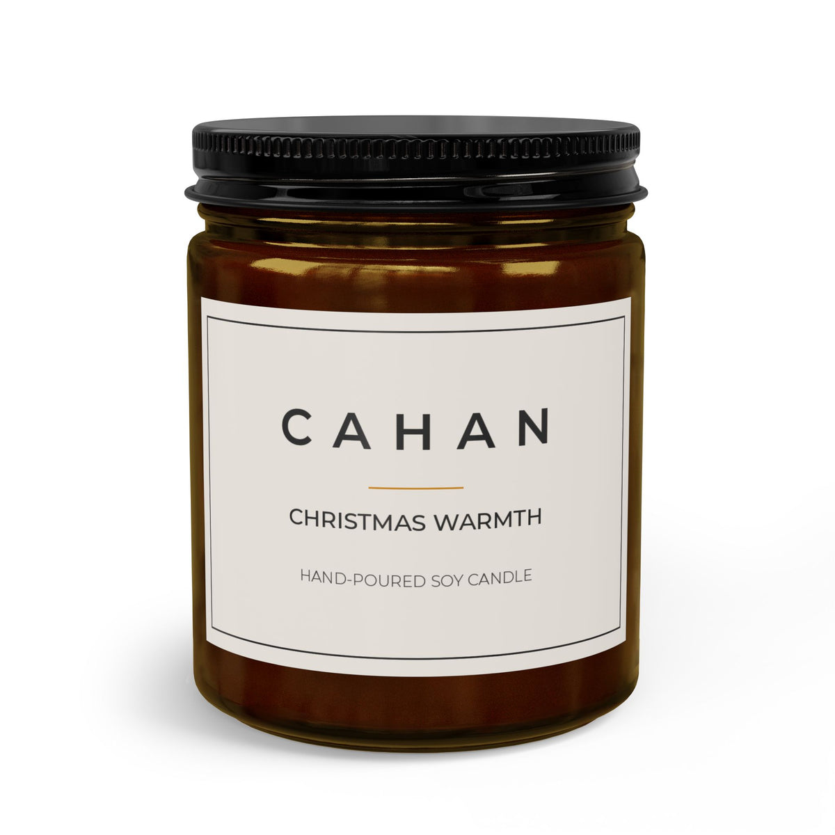 CAHAN Holiday Candle & Wick Trimmer Gift Set – 9 oz Christmas Warmth