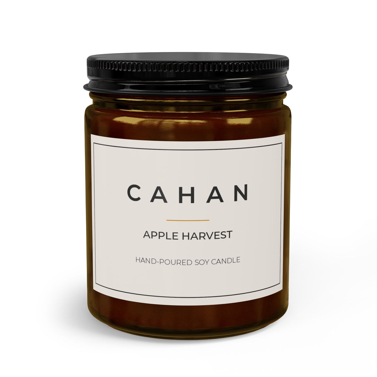 CAHAN Harvest Candle & Wick Trimmer Gift Set – 9 oz Apple Harvest