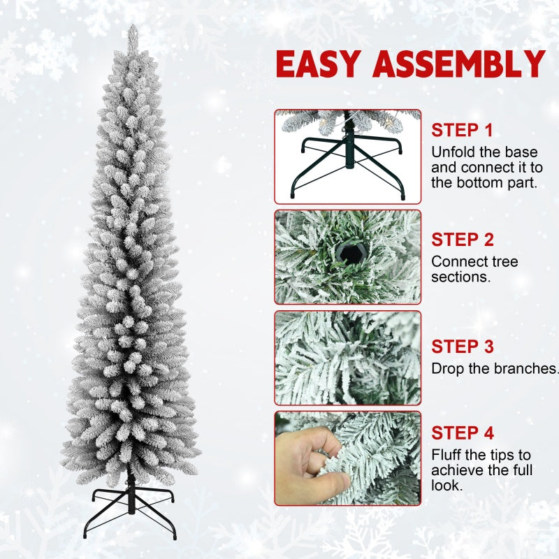 Easy four-step assembly