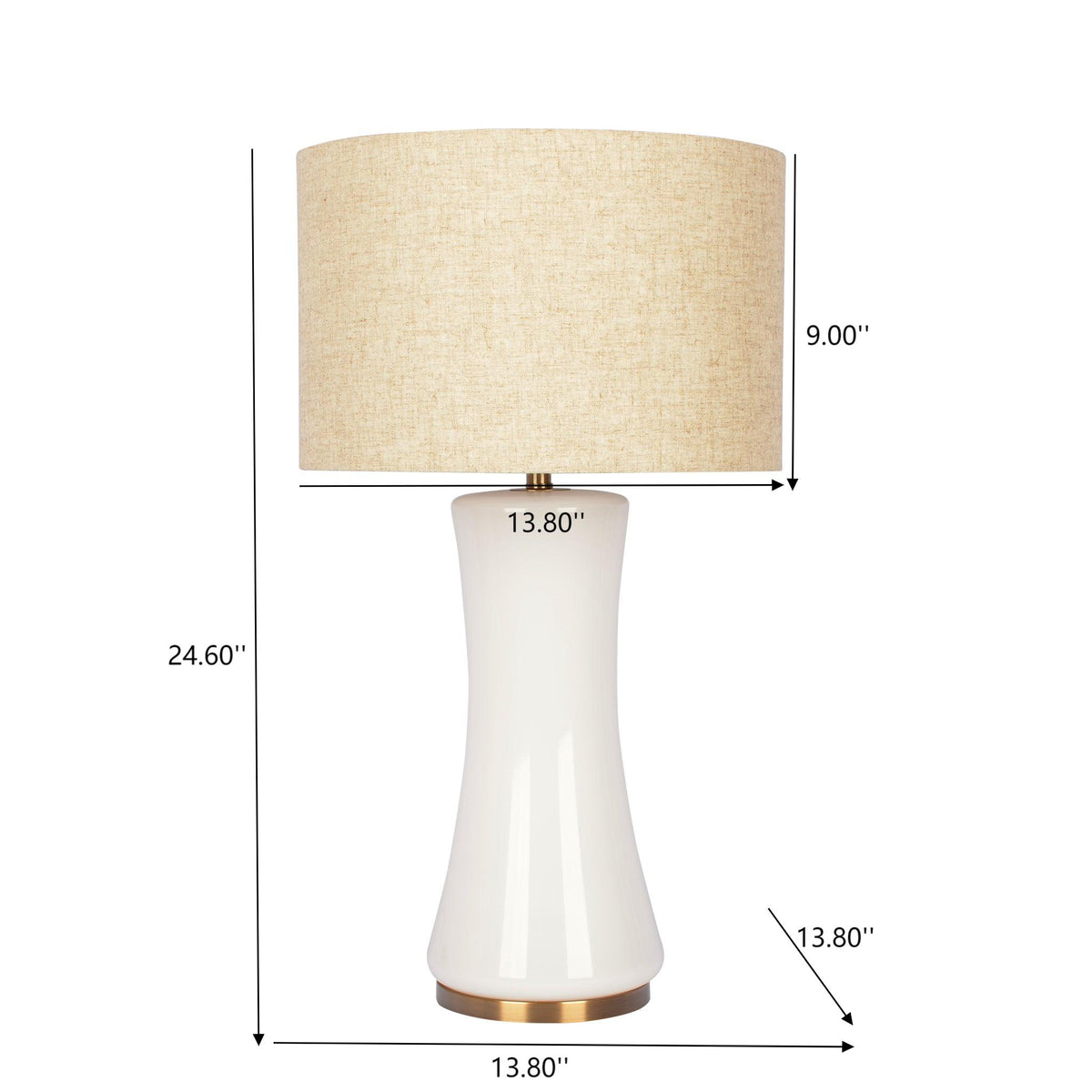 Table lamp dimensions