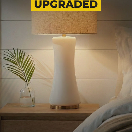 Cascade glass table lamp video