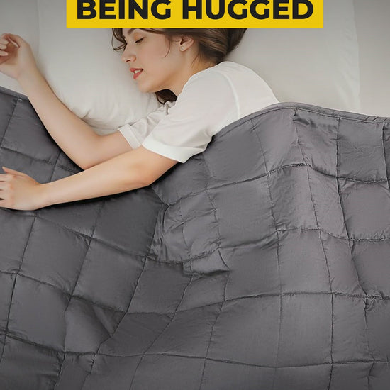 cotton weighted blanket 25 lb king video
