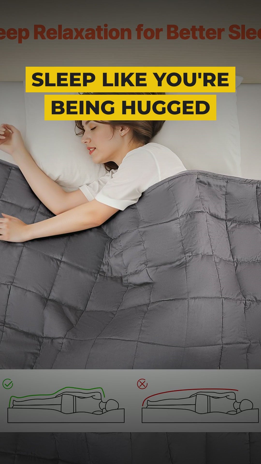 cotton weighted blanket 25 lb king video