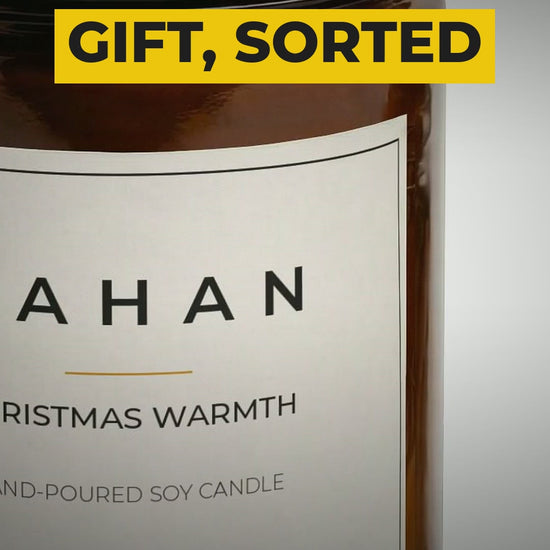 cahan holiday candle wick trimmer gift set 9 oz christmas warmth video